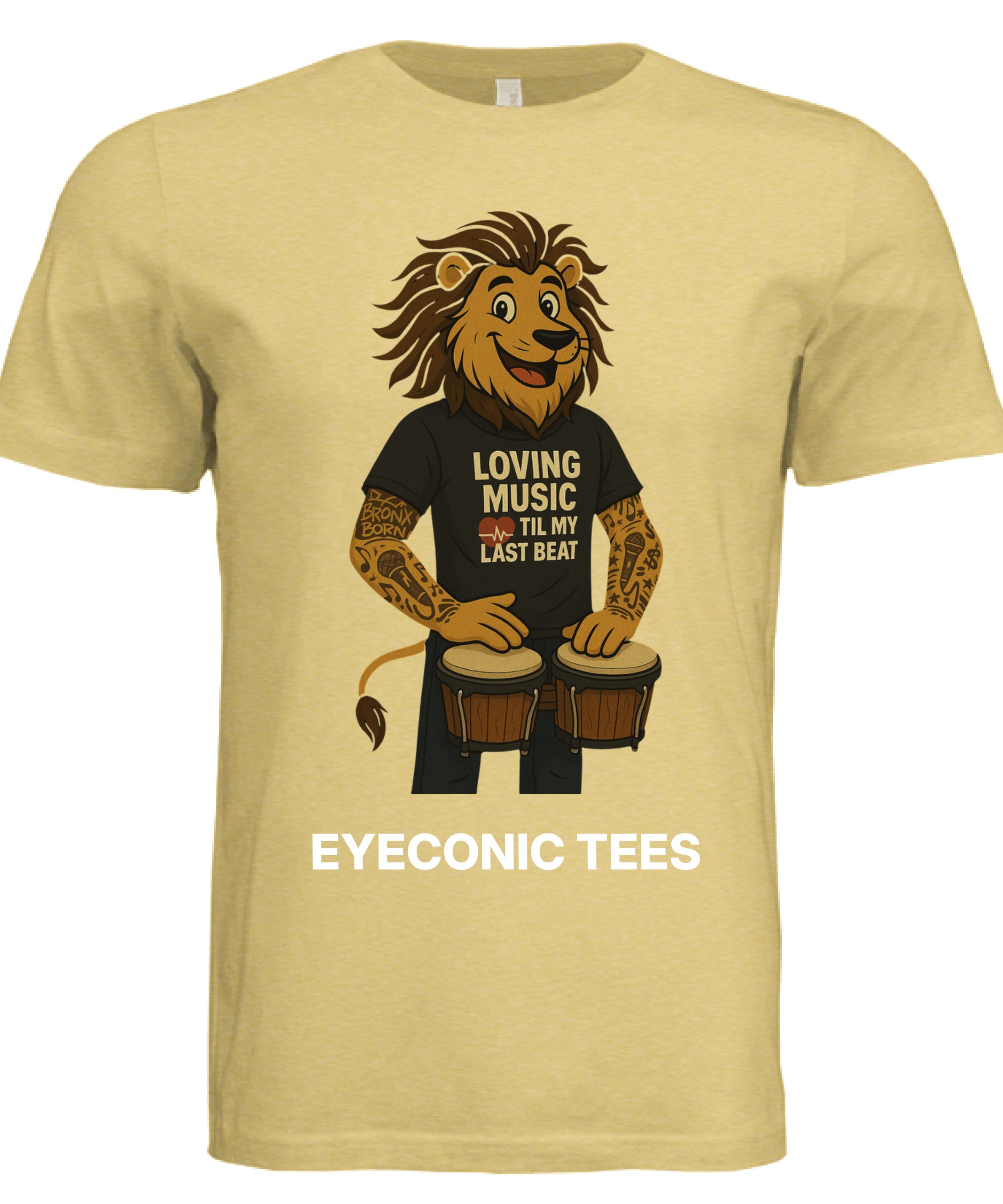 Mustard Triblend - FRONT