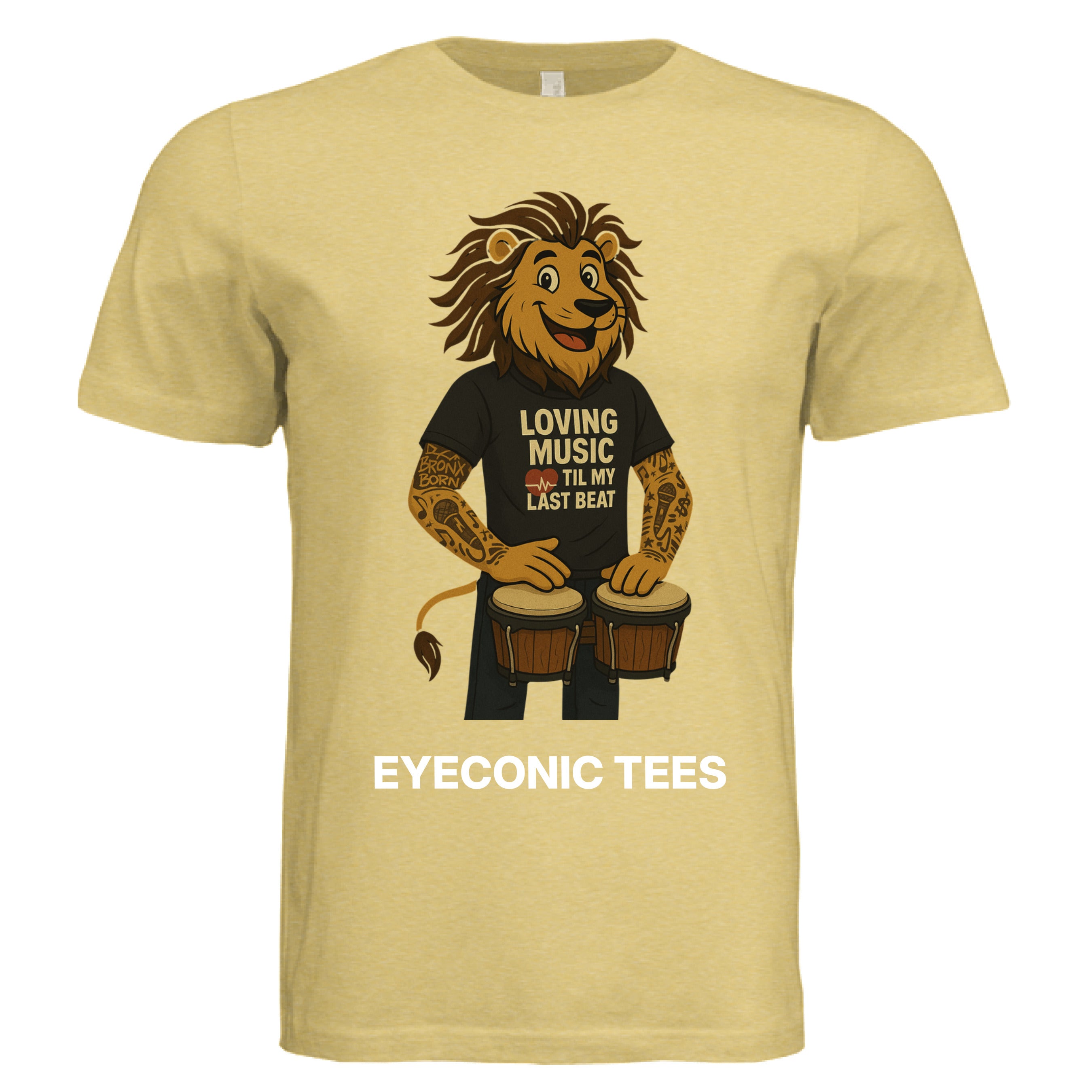 Mustard Triblend - FRONT